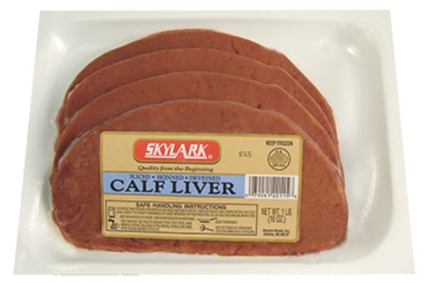 Calf Liver Tray